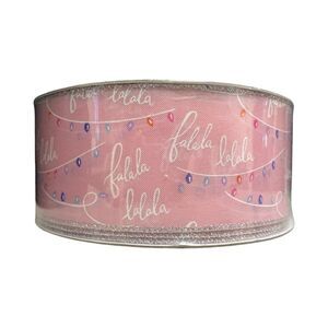 Member's Mark Premium Wired Edge Holiday Ribbon, 2.5" Wide x 50 Yards - FaLaLa